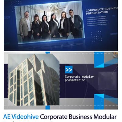 Corporate Business Modular And 3D Presentation