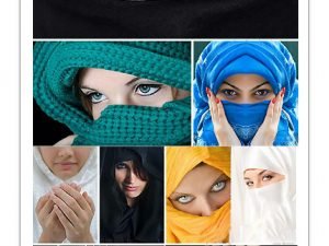 Covered Woman Faces And Eyes