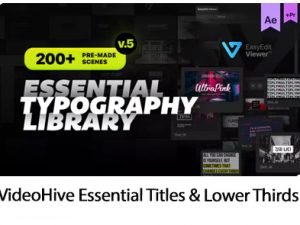 Essential Titles And Lower Thirds V5.2