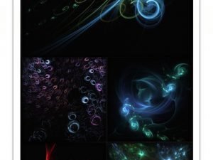 Fractal Backgrounds Transparent Overlay