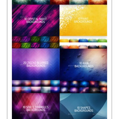 Graphicriver 120 Abstract Backgrounds Bundle