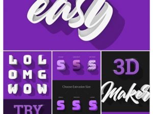 GraphicRiver 3D Maker Text Effects