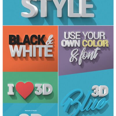 Graphicriver 3D Text Effect