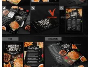 GraphicRiver Burger Menu Set