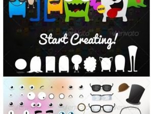 GraphicRiver Character And Monster Creation Kit