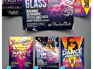 GraphicRiver Nightclub Essentials Flyer Bundle 001