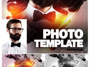 GraphicRiver Smoke Photo Template