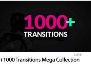 Motion Array 1000 Transitions Mega Collection Pack