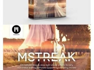 mStreak 4K 100 Natural Drag And Drop Light Leaks