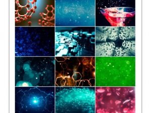 Particles Abstract Backgrounds