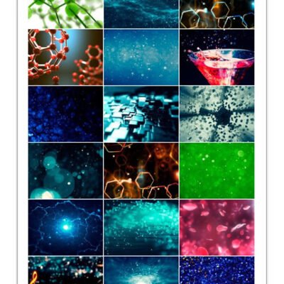 Particles Abstract Backgrounds