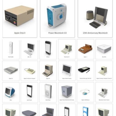 pixelsquid classic apple collection