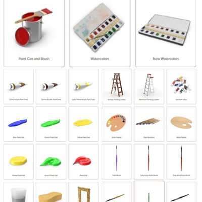 pixelsquid color splash collection