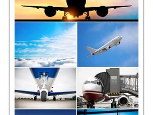 Stock Photos Airplanes In The Sky Airports