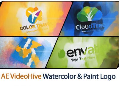 Watercolor And Paint Logo