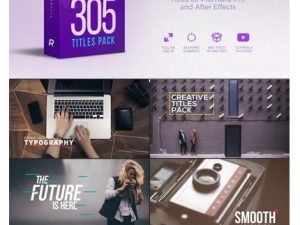 305 Titles Ultimate Pack For Premiere Pro And AE