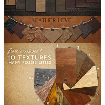 50 Wood And Leather Textures