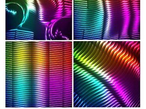 Rainbow Abstract Patterns