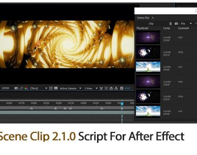 Scene Clip 2.1.0 Script For After Effect