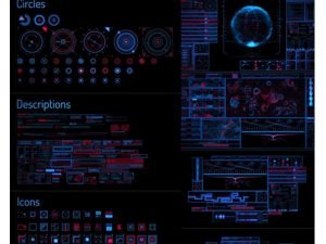 Sci-fi Interface HUD Package 02