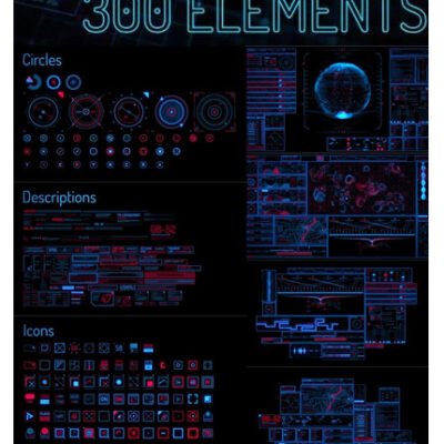 Sci-fi Interface HUD Package 02