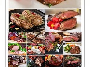 25 Meat stock Photo Set