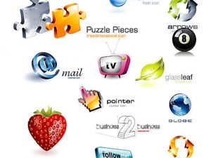 3D Icons 04