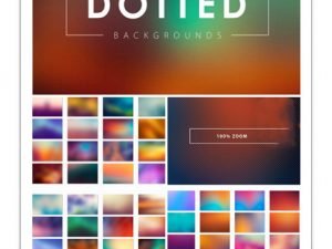 50 Dotted Blur Backgrounds