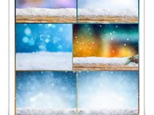 Christmas Snow Background