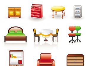 Furniture icons