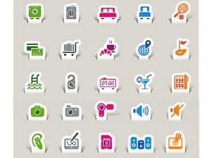 GraphicRiver 135 Papercut Icons