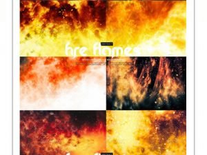 Graphicriver Abstract Fire Flames Backgrounds