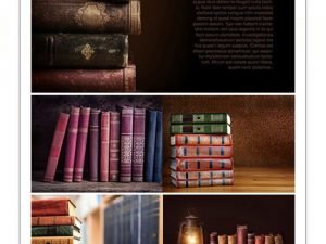 Stock Image Stack Of Old Books