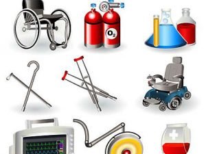 Vectors Medical Items Icons