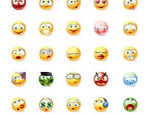 Vista Style Emoticons Icons