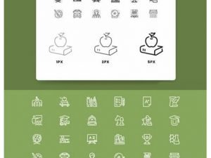 60 School And Education Icons