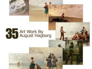 Artworks Of August Hagborg