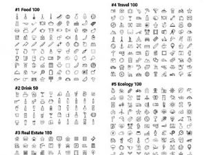 CM 880 Line Icons