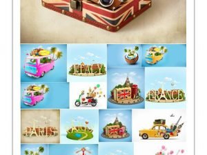 Creative Photos With Travel Theme Stock Images