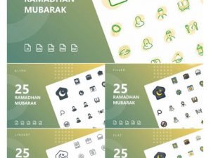 Ramadhan Mubarak Icons Pack