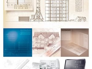 Urban Blueprint And Architectural Backgrounds