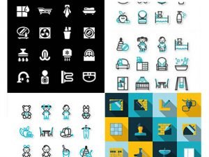 Vector Home Interior Icons