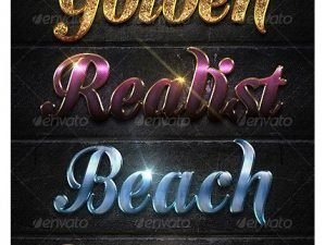 12 Modern Text Effect Styles