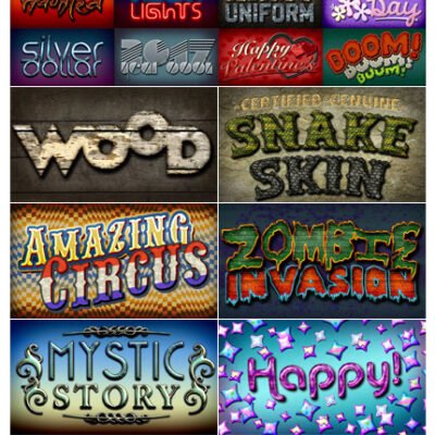 5000 Professional Text Effects