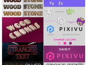 7 Text Effects And Styles Collection For Photoshop