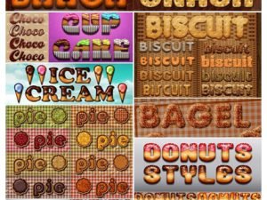 Awesome Food Styles For Photoshop