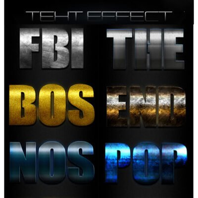 BIG Text Effect Styles