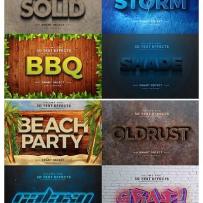 CM 3D Text Effects Vol 2