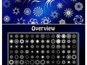 CM 99 Tattoo Snowflake Shapes