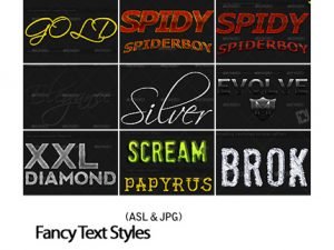 Fancy Text Styles